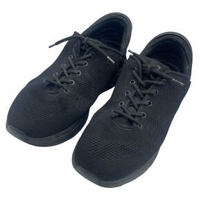 Zeba Jet Black Mens Size 9.5 Shoes Hands Free Slip-In Walking Comfort Sneakers